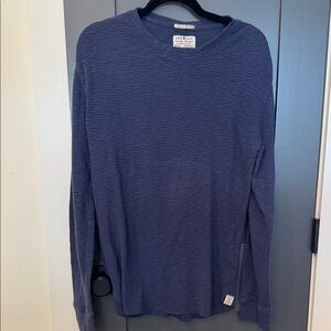 Lucky Brand Navy Long Sleeve Tee